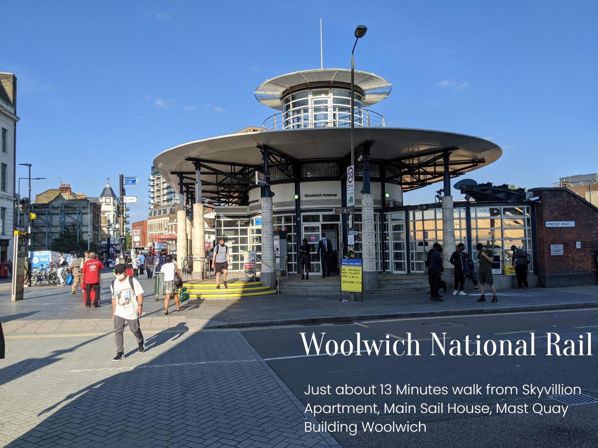 Skyvillion - London River Thames Top Floor Apartments By Woolwich Ferry, Mins To London Excel, O2 Arena , London City Airport With Parking מראה חיצוני תמונה