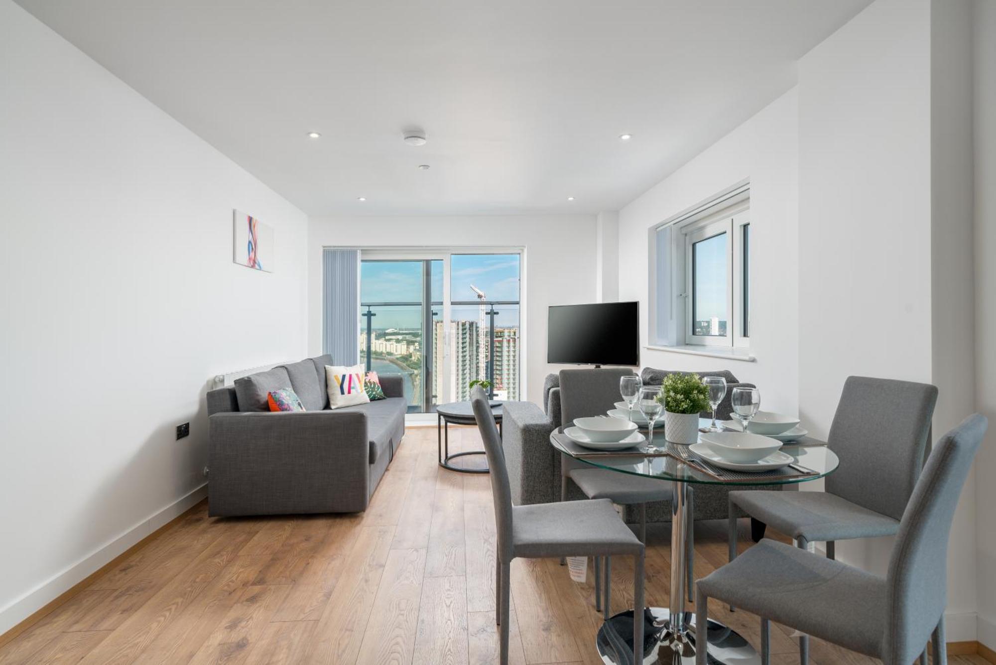 Skyvillion - London River Thames Top Floor Apartments By Woolwich Ferry, Mins To London Excel, O2 Arena , London City Airport With Parking מראה חיצוני תמונה